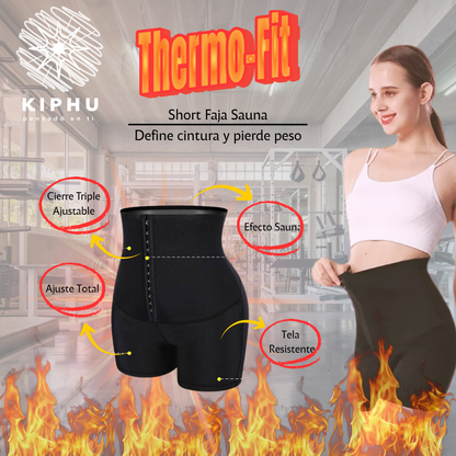 SHORT FAJA TIPO SAUNA