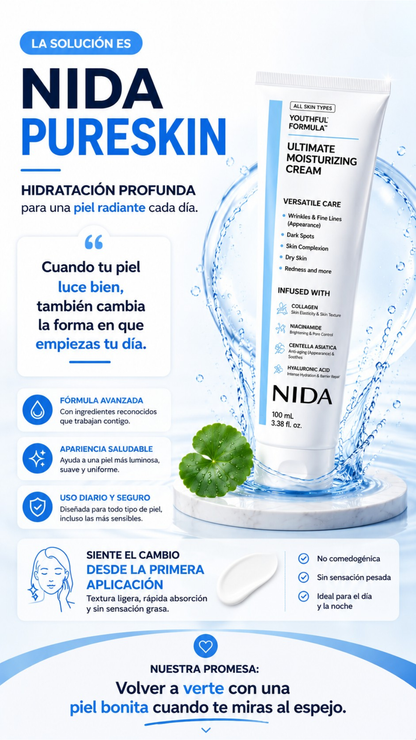 Nida crema - Oferta 2X1 - Resultados visibles en solo 2 semanas