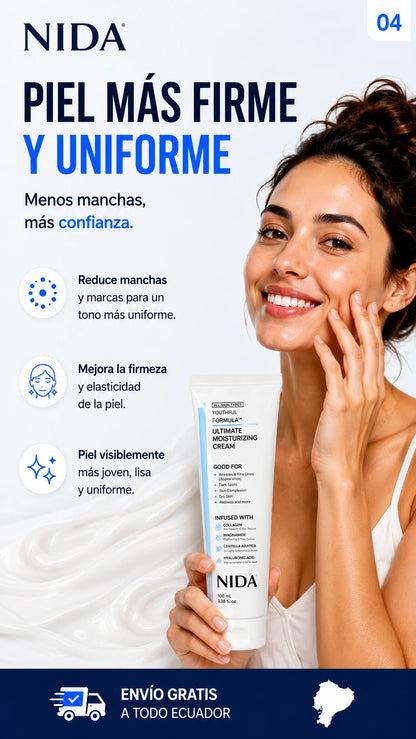Nida crema - Oferta 2X1 - Resultados visibles en solo 2 semanas