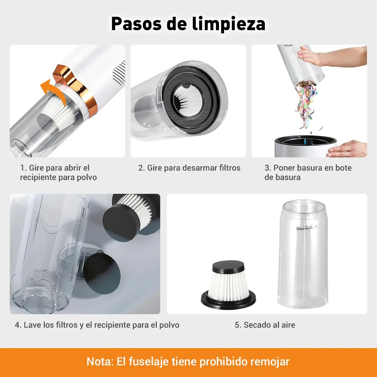 Maxi clean - Aspiradora multiusos 3 en 1