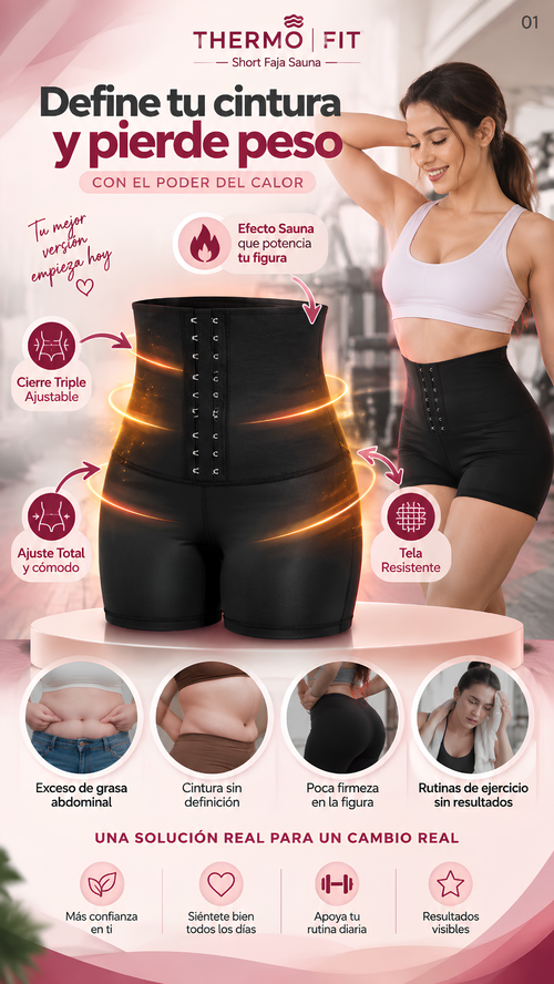 THERMO FIT - SHORT FAJA SAUNA