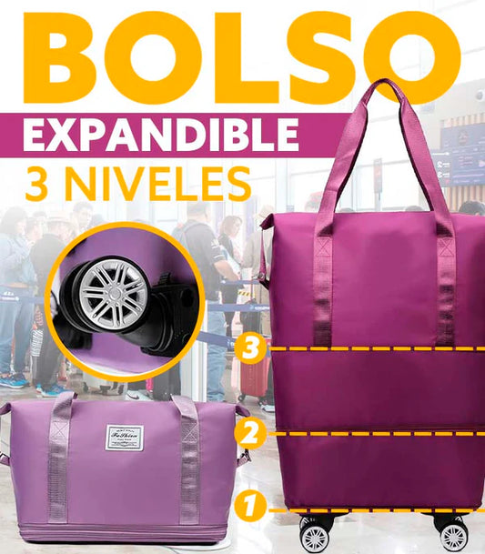 Flexbag - Bolso de viaje expandible Con ruedas