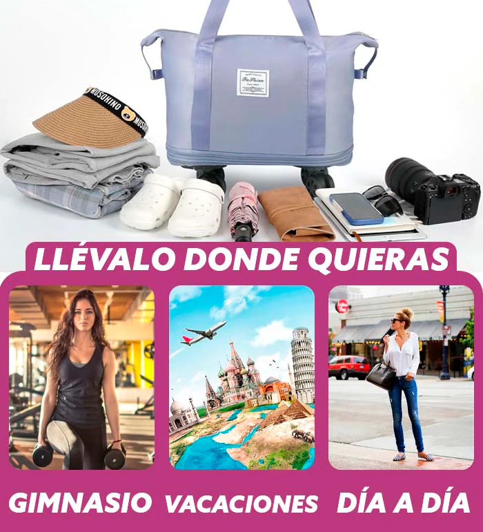 Flexbag - Bolso de viaje expandible Con ruedas