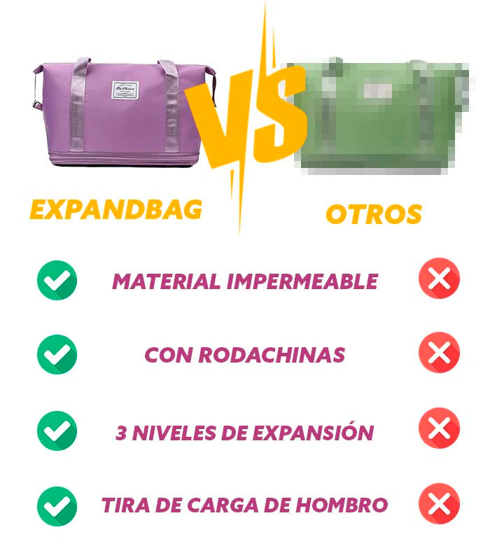 Flexbag - Bolso de viaje expandible Con ruedas