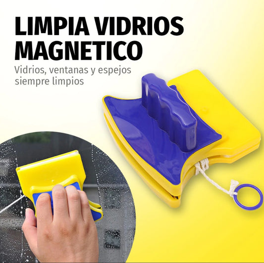 Limpia vidrios magnetico
